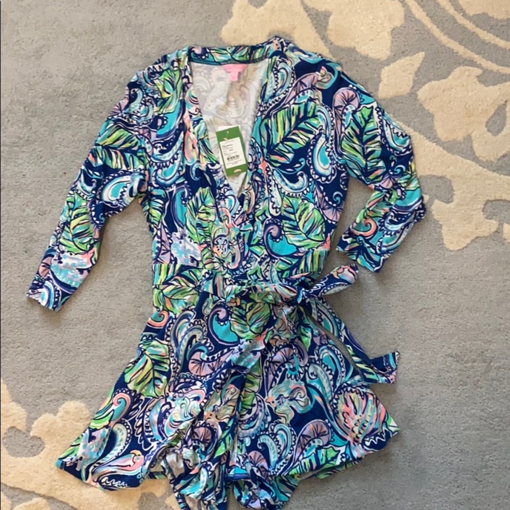 Lilly Pulitzer Karlie Wrap Romper